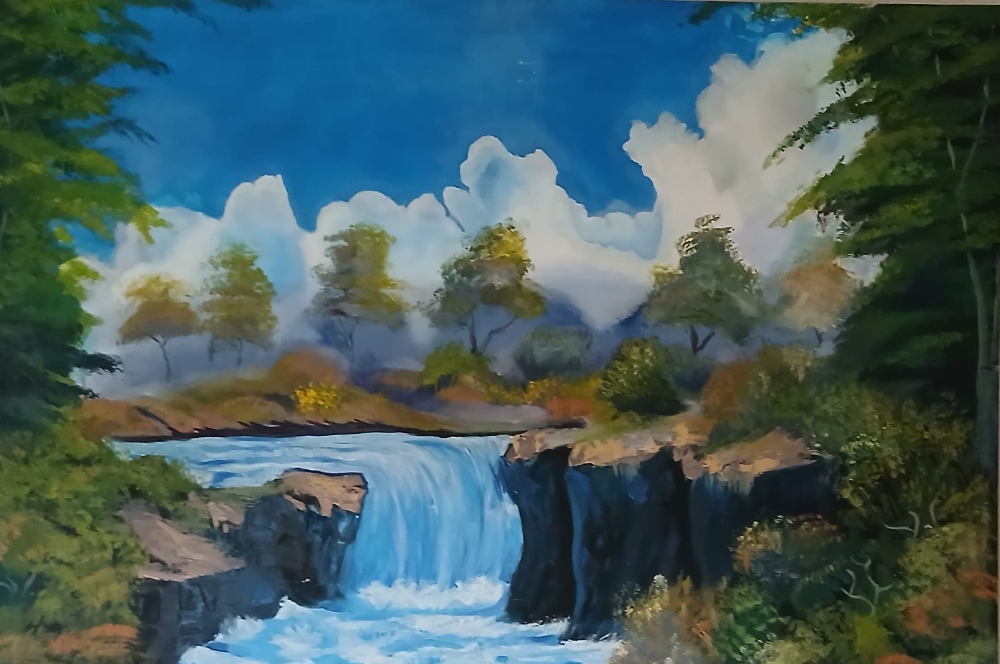 Күзгі пейзаж картинасы